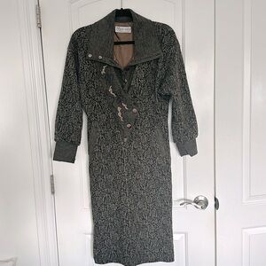 Vintage fold-over  80’s dress